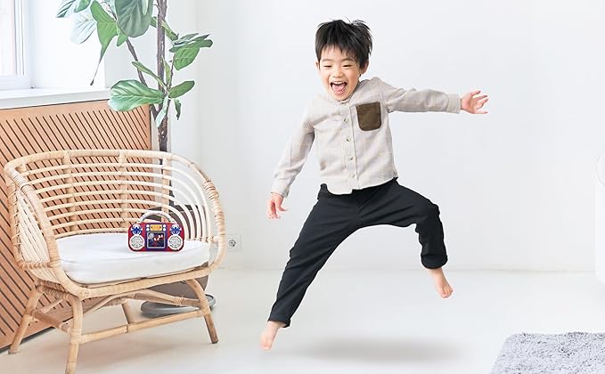 eKids Spidey and His Amazing Friends Toy Music Player, Toddler Toy with Built-in Music and Lights (Spidey)