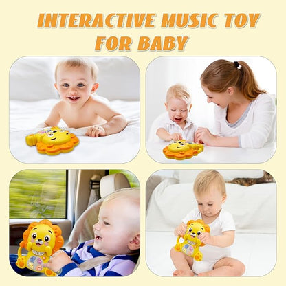 Musical Toys for 1 Year Old Boys and Girls, Baby Light Up Piano Keyboard Musical Toys for Toddlers 1-3, Early Learning Educational Infant Toys, 1 Year Old Baby Boy Girl Toys Gifts (Lion)