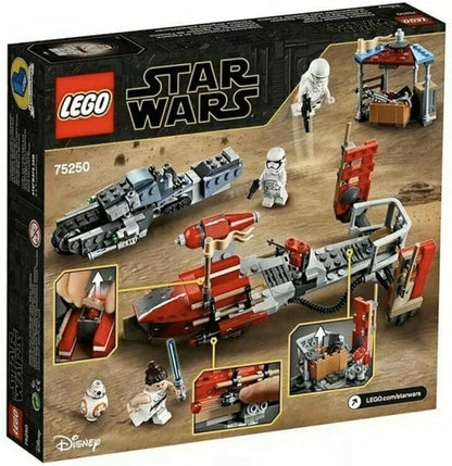 LEGO Star Wars: The Rise of Skywalker Pasaana Speeder Chase 75250 Hovering Transport Speeder Building Kit with Action Figures (373 Pieces)