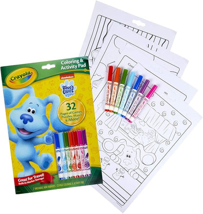 Crayola Blues Clues Color & Activity, 32 Coloring Pages, Gift