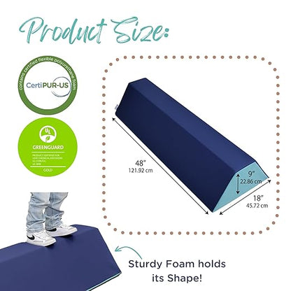 Children's Factory Soft Balance Beam, Firm Foam Walking Beam, Build Coordination and Gross Motor Skills, Tranquility