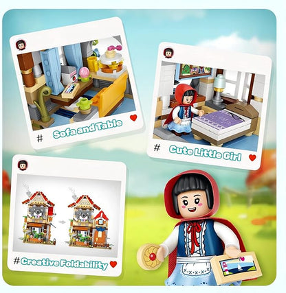 Interesting Tree House Toy, Treehouse Building Set, Friendship Treehouse, Creative Forest Tree-House Mini Building Sets, Christmas Birthday Gift For Adults Kids Girls Boys Ages 8+, 709 Pcs Mini Bricks