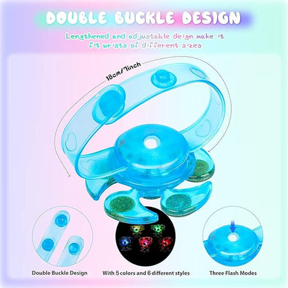 24Pcs Glow in The Dark Party Favors for Kids 8-12, Halloween Gifts LED Light Up Toys Neon Party Favors for Encanto Cocomelon Birthday Christmas Goodie Bag Stuffers