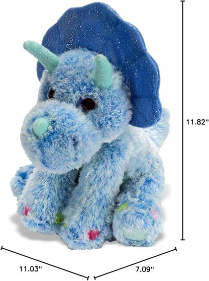 Wild Republic Triceratops Plush, Stuffed Animal, Plush Toy, Gifts for Kids, Sweet & Sassy 12 Inches