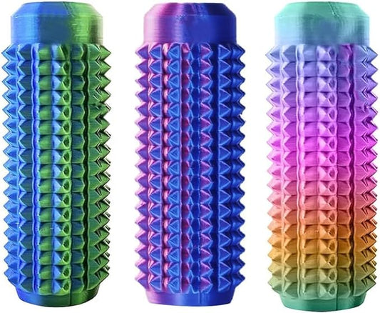 3PC Little Ouchies Fidget Toys Adults, Pain Stim Fidget Anxiety Relief for Anxiety and Stress Reduction,Portable Travel Stress Relief Spiky Fidget Keychain