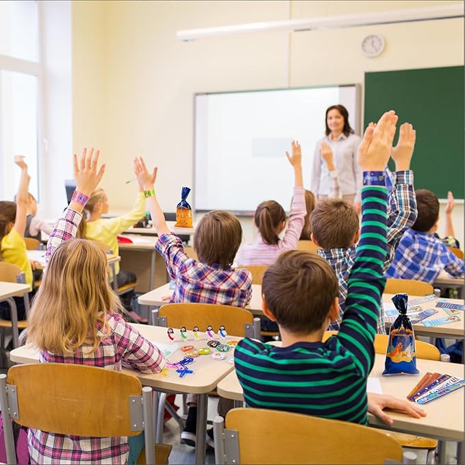 Vanblue 72pcs Christian Party Favors Religious Easter Gifts for Kids Bulk,Easter Basket Stuffers Jesus Gifts Sunday School Classroom Reward Prize Fillers with Bookmarks,Jesus Loves you gifts for kids