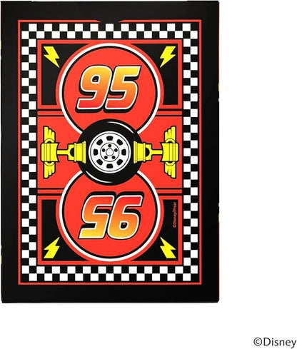 Bicycle Disney & Pixar Cars Playing Cards – Kids Card Game Featuring Lightning McQueen, Durable Deck for Family Game Night, Travel & Party