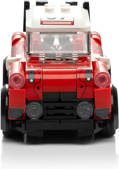 Racing Car Building Block Set. Racing Car Building Blocks for Kids and Adults (Red)