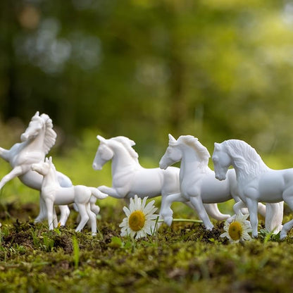 Breyer Horses Stablemates Horse Crazy Colorful Breed Paint Set | 5 Piece Set | 1:32 Scale | Model #4234