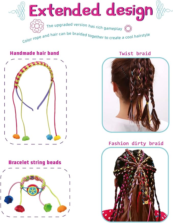 Friendship Bracelet Making Kit for Girls Age 6-12 | DIY Arts and Crafts for Kids | Christmas Birthday Gifts Ideas for Girl 7 8 9 10 11 Years Old | Popular Stocking Stuffers Toys Bulk Set (169PCS)