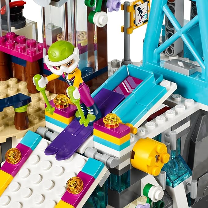 LEGO Friends Snow Resort Ski Lift 41324 Building Kit (585 Pieces)