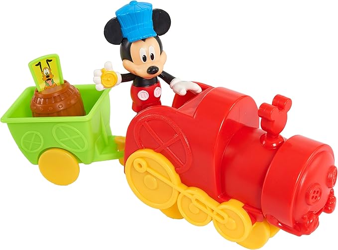 Disney’s Mickey Mouse Mickey’s Musical Express Train Set, Officially Licensed Kids Toys for Ages 3 Up by Just Play