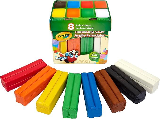 Crayola Modeling Clay in Bold Colors, 2lbs, Gift for Kids, Ages 4 & Up