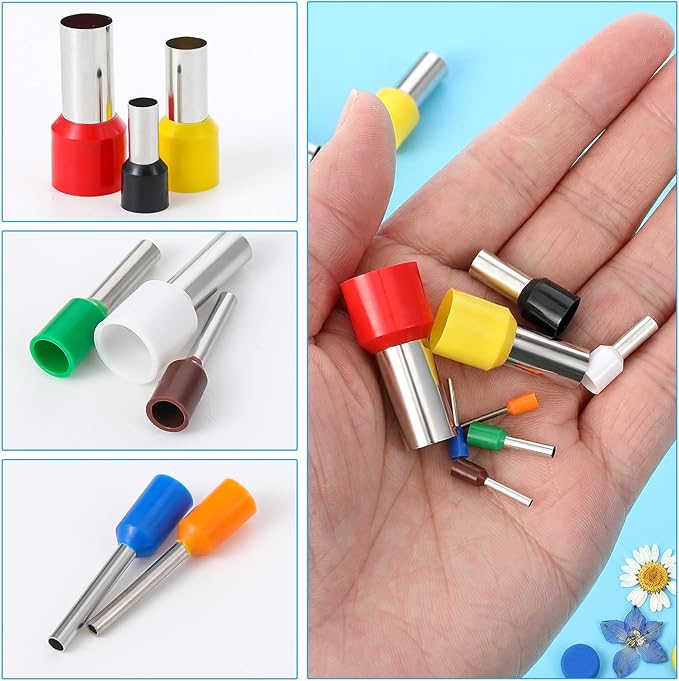 40Pcs Polymer Clay Cutters Set with Storage Case, 8 Sizes Round Circle Shape Clay Cutters Molds for Jewelry Making, Pottery, Baking, DIY Crafts (Multi-Color)
