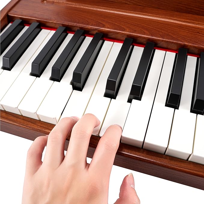 LeSage Kids Piano Keyboard, 25 Keys Digital Piano for Kids, Volume Adjustable, Mini Music Educational Instrument , Wood Toy for Toddlers