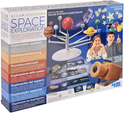 4M 405537 STEAM Powered Large Space Project Exploration Kit for Kids Ages 5+, Multi Coloured