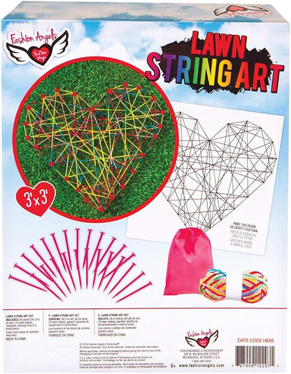 Fashion Angels Lawn String Art Kit (12297) Outdoor Activity for Kids Ages 8 and up