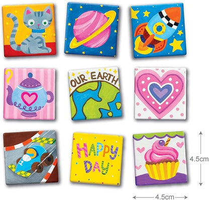 4M Magnetic Mini Tile Art, Art & Crafts DIY Kit, For Boys & Girls Ages 8+