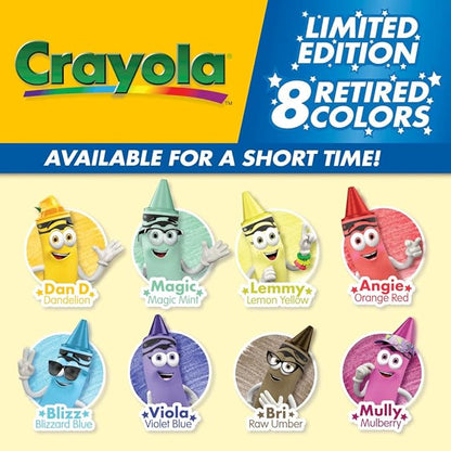 Crayola Coloring Set with Limited Edition Red Art Case, Limited Edition Crayons, 50+ Pieces, Gifts for Kids