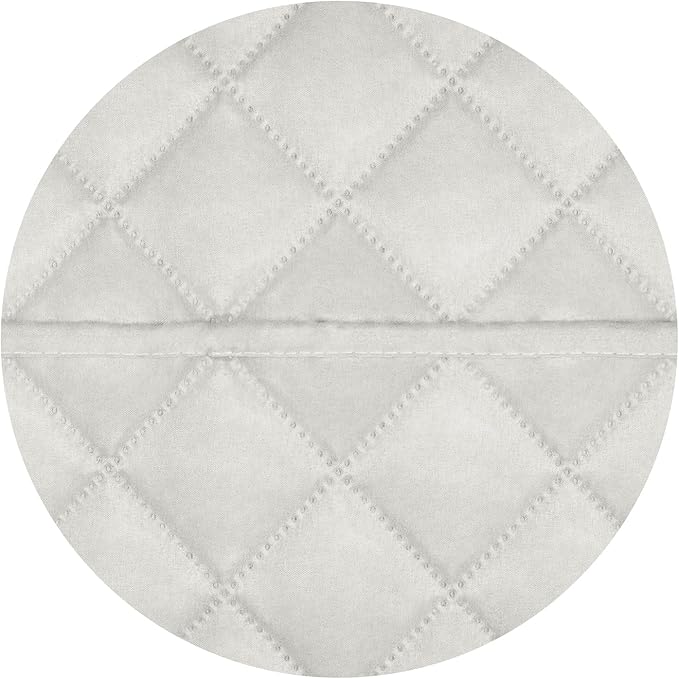 PureFit Reversible Quilted Sofa Cover, Water Resistant Slipcover Furniture Protector, Washable Couch Cover with Non Slip and Elastic Straps for Kids, Dogs, Pets (Oversized Recliner, Ivory/Ivory)