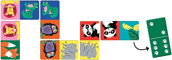 Mudpuppy Wildlife Dominoes