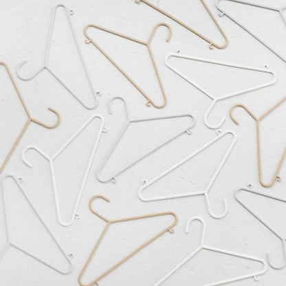 3 Sprouts Wheat Straw Plastic Hangers - 30-Pack Eco-Conscious Toddler Hangers for Child & Baby Clothes, Coats - Kid Closet Hangers Ideal for Small Girls, Boys, Children & Kids - Speckled Assorted