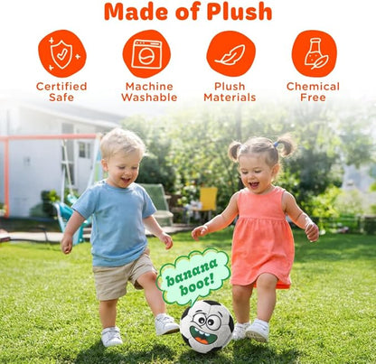 Move2Play, Hilariously Interactive Toy with Music & Sound Effects for Boy & Girl | Ball for Toddler & Baby | 6, 12, 18+ Months | 1, 2, 3+ Year Old