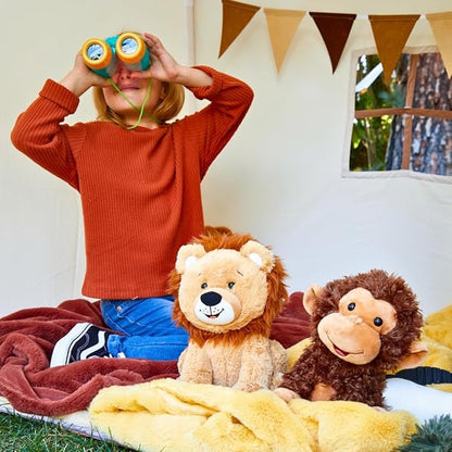 Cuddle Barn - Crackin' Up Coco | Super Soft Animated Twirling Moving Monkey Stuffed Animal Plush Toy | Spins Around Making Monkey Sounds | Great Gift for Toddlers and Kids Ages 1 and Over - 10 Inches