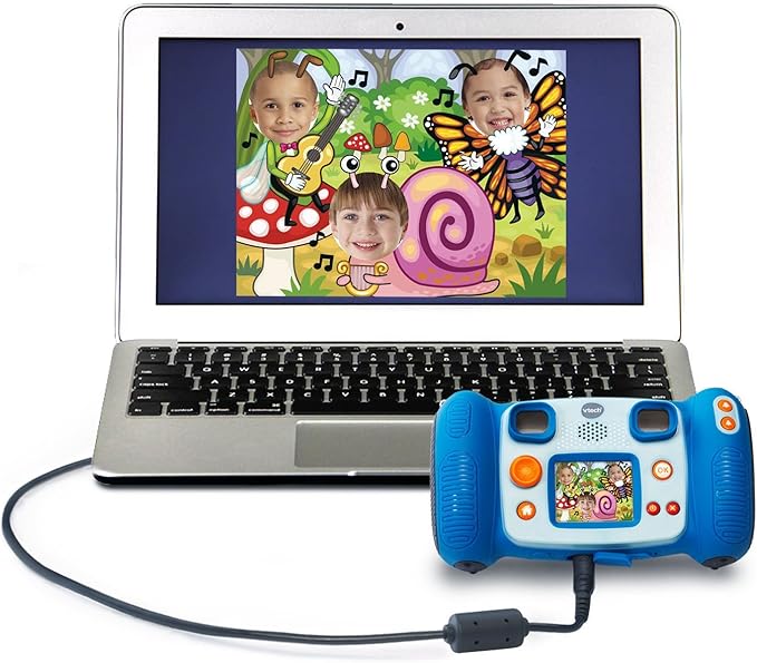VTech KidiZoom Camera Pix, Blue (Frustration Free Packaging)