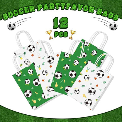 122pcs Soccer Party Favor Bulk, Sport Birthday Party Gift Goodie Bag Filler Mini Soccer Ball Toy for Kids Soccer Theme Party Supplies