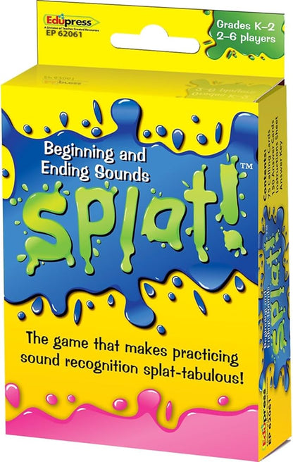 Teacher Created Resources Beginning and Ending Sounds Splat™ Game Grades K-2 (EP62061)