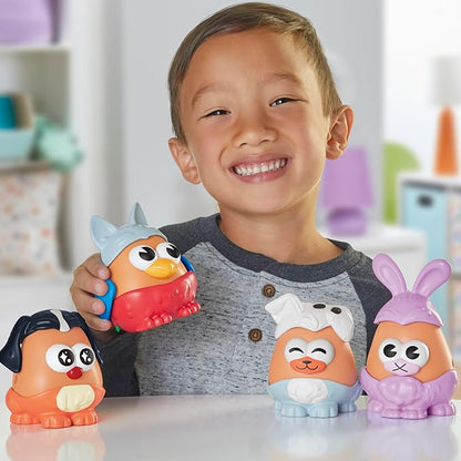 Potato Head Pet-Tato Tots, Pet-Themed Set with 31 Parts and Pieces Plus Rolling Carry Case, Easter Gift for Kids, Toddler and Preschool Toys for Girls and Boys 2 and Up (Amazon Exclusive)