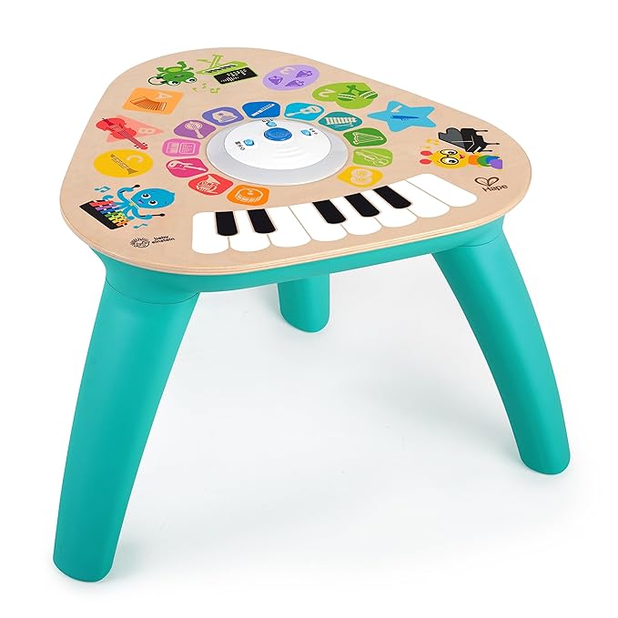 Baby Einstein Clever Composer Tune Table Magic Touch Electronic Wooden Activity Toddler Toy, Ages 12 Months +