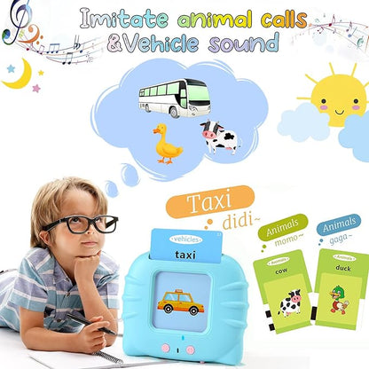Toddler Learning Toys for 2 3 4 5 6 Year Old Girls Boys: Talking Flash Cards Speech Therapy Toys Autism Toys Preschool Educational Toys Games 224 Sight Words Kids Brithday Gifts