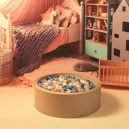 GOGOSO Shape Ball Pits Balls, Star Heart Plastic Play Balls for Toddlers Kids Children, DIY Giant Friendship Bracelet Banner