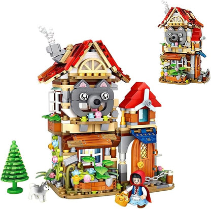 Interesting Tree House Toy, Treehouse Building Set, Friendship Treehouse, Creative Forest Tree-House Mini Building Sets, Christmas Birthday Gift For Adults Kids Girls Boys Ages 8+, 709 Pcs Mini Bricks