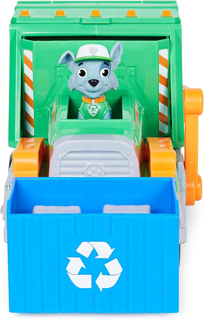 Paw Patrol, Rockyâ€™s Reuse It Deluxe Truck with Collectible Toy Figure and 3 Tools, for Kids Aged 3 and up