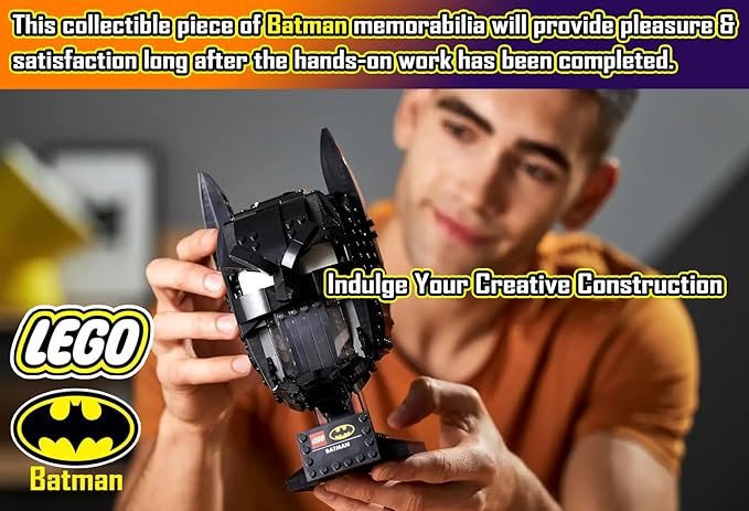 LEGO DC 76182 Batman Cowl (410 Pieces)