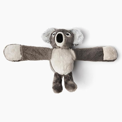 Hug Babies Quinn The Koala Cute Mini Plush Stuffed Animal Bracelet for Kids | Soft & Cuddly Portable Comfort Adorable On-The-Go Companion for Travel School & Adventures Ages 2+