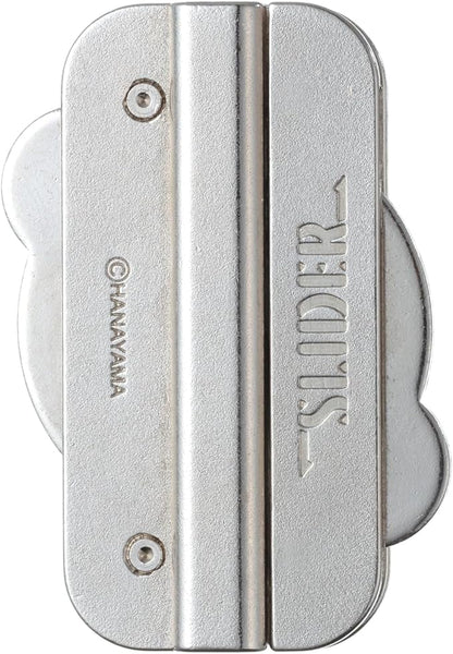 BePuzzled |Slider Hanayama Metal Brainteaser Puzzle Mensa Rated Level 3, for Ages 12 and Up