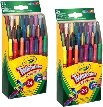 Crayola Crayons, 24 Count Bundle (Pack of 2)