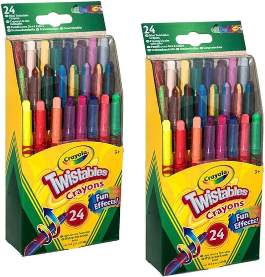 Crayola Crayons, 24 Count Bundle (Pack of 2)