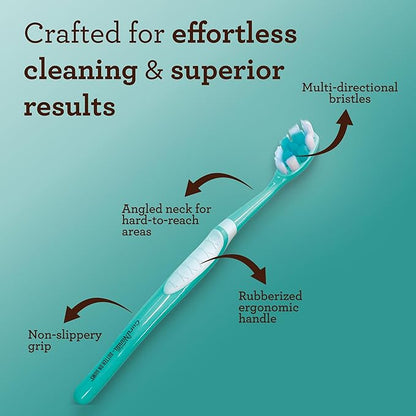 GuruNanda Butter on Gums Toothbrush with Extra Soft Bristles for Sensitive Gums, Soft Toothbrush for Kids & Adults, 8 ct