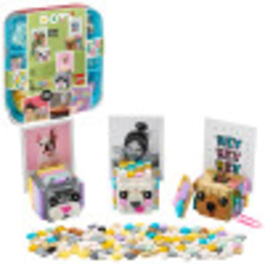 LEGO DOTS Animal Picture Holders 41904 DIY Craft; A Fun Project for Kids who Like Making Creative Room Decor, That Also Makes a Cool Holiday or Birthday Gift (423 Pieces)