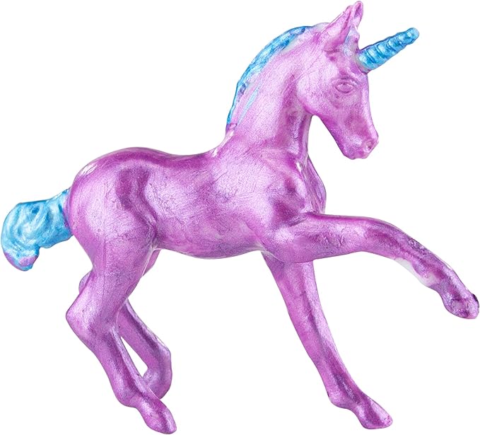 Breyer Horses Stablemates Unicorn Family Paint Set | 3 Unicorn Set | 1:32 Scale | Horse Toy | Model 4262, Yellow