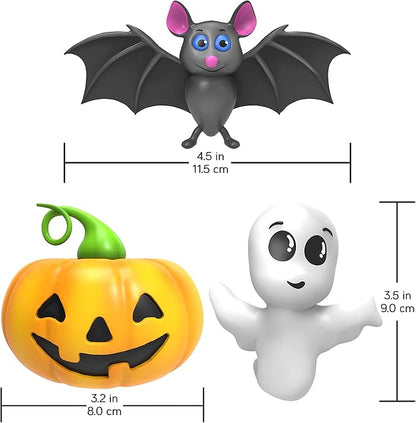 SplashEZ Halloween Baby Bath Toys, Mold Free Bath Toys for Babies & Toddlers, No Hole No Mold Tub, Beach, Pool, BPA-Free, Infant Play Set No Holes 1 3 6 12 18 Months