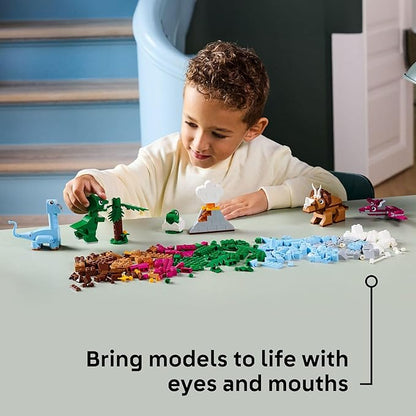 LEGO Classic Creative Dinosaurs Toy - Building Blocks Toy for Kids, Boys and Girls, Ages 5+ - Learning and Educational Toy for Preschool - Gift Idea for Birthdays - 11041