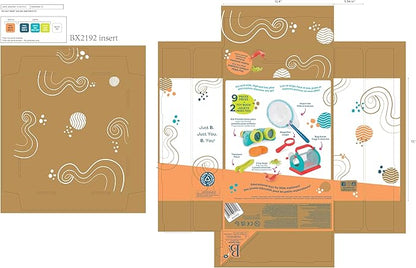 B. toys- Kids' Explorer Kit – Outdoor Toys – Insect Net, Binoculars, Magnifier – Bug Catching Set – 4 Years +