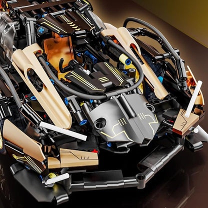 Mesiondy Sports Car Building Blocks Toys Boys or Adults Kits，1:14 MOC Building Set Raceing Car Model,Cars for Boys Age 12-16 8-14