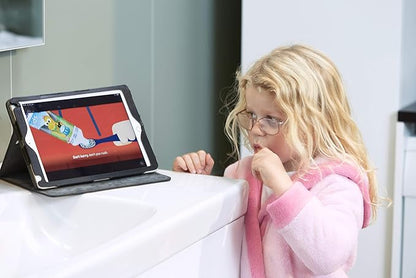 Jordan* Step 3 Kids Toothbrush, 6-9 Years, Soft Bristles, BPA Free - 4 Pack - Blue & Green